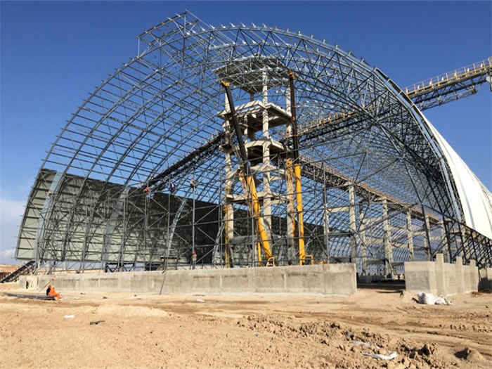 宁波煤机油桶翘工程网架